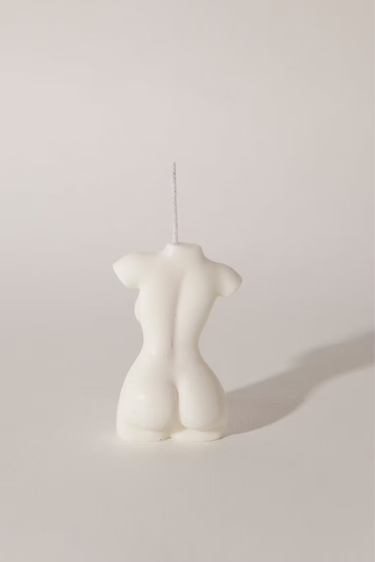 Female body candle